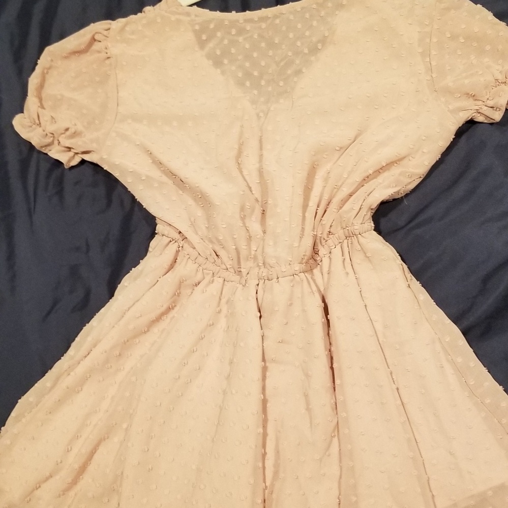 Drawstring Waist Solid Romper - Picture 4 of 8
